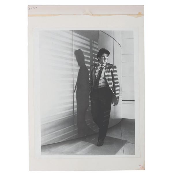 A Print of Richard Gere in "American Gigolo" Poster Art.