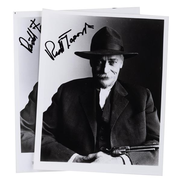 A Pair of "The Grey Fox" Signed Publicity Photos.