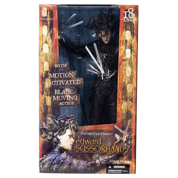 A Large "Edward Scissorhands" Motion-Activated Figure.
