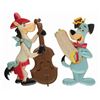Image 1 : Huckleberry Hound & Quick Draw McGraw Wall Plaques.