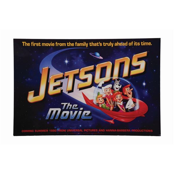 A "Jetsons: the Movie" Mini Poster.