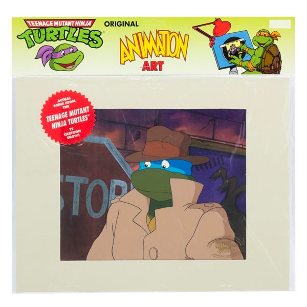 A "Teenage Mutant Ninja Turtles" Leonardo Original Production Cel.