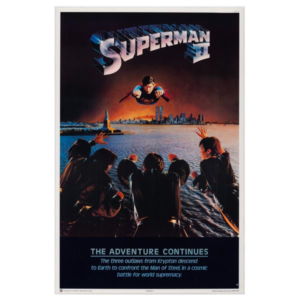 A "Superman II" Merchandise Poster Sample