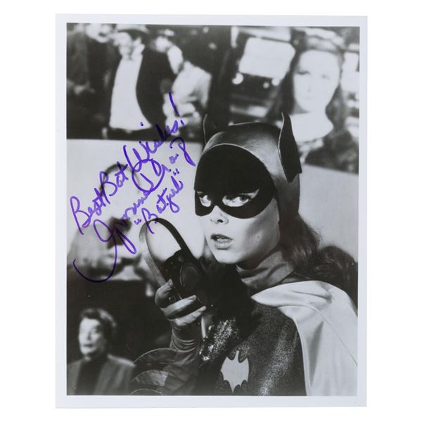 A Yvonne Craig Signed Batgirl Photo.