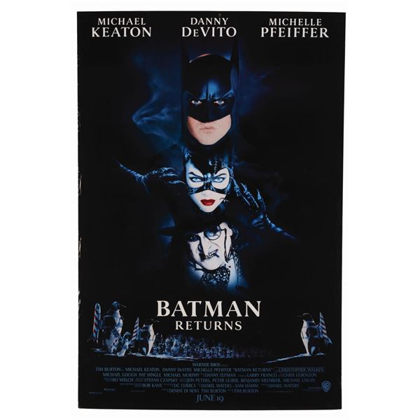 A "Batman Returns" One-Sheet.