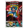 Image 1 : A 1977 Captain America Laminated Poster.