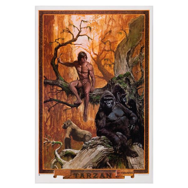 A Tarzan Of The Apes Merchandise Poster Sample.