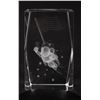 Image 1 : A Mighty Mouse Etched Glass Paperweight.