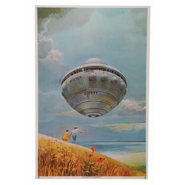 A Sci Fi "Children Of Tomorrow" Merchandise Poster Sample.