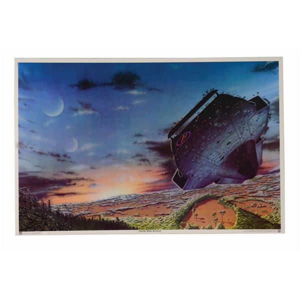 A 1977 Science Fiction UFO Poster Sample "Those Who Watch."