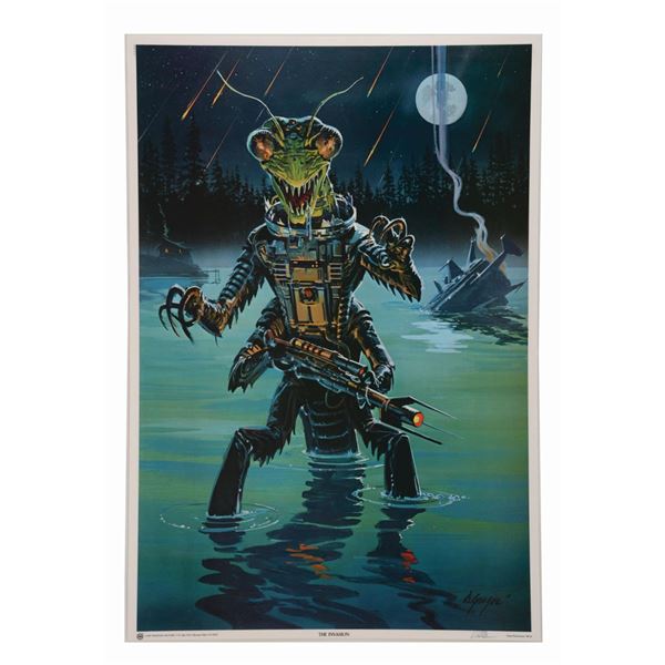 A The Invasion Merchandise Poster Sample.