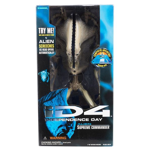 An "Independence Day" Alien Supreme Commander Action Figure.