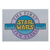 Image 1 : A 1987 "Star Wars" The First Ten Years Sticker.