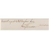 Image 3 : A President Harry Truman Signed Photo.