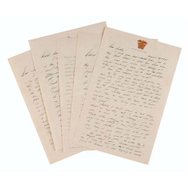A Collection of Future President Jimmy Carter Love Letters.