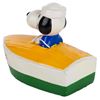 Image 3 : A Snoopy Boat Bank.
