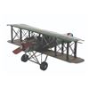 Image 1 : A Metal WWI Bi-Plane Model.
