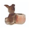 Image 2 : A Mid-Century Rabbit Ceramic Planter.