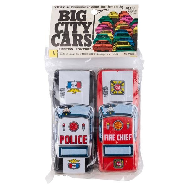 A Pair of Unopened Big City Cars.
