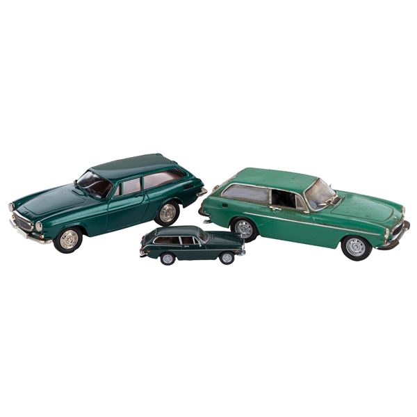 A Trio of Volvo 1800 Model Cars.