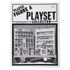 Image 1 : A Plastic Figure Collector Magazine with Rocketeer Playset Article.