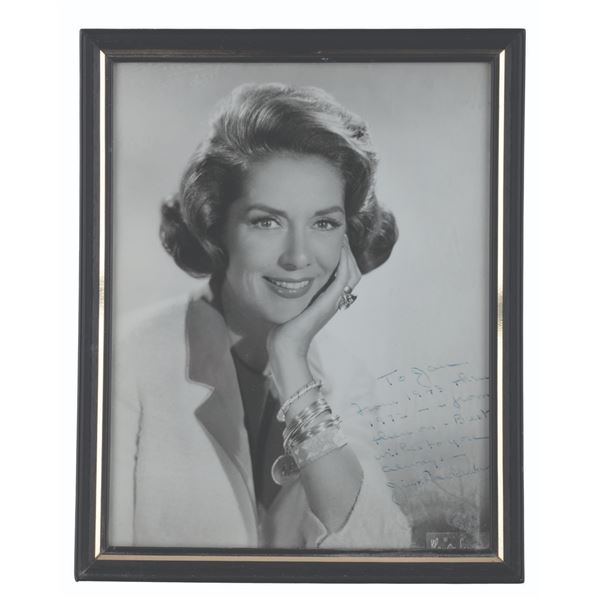 A Jinx Falkenburg Signed Photo.