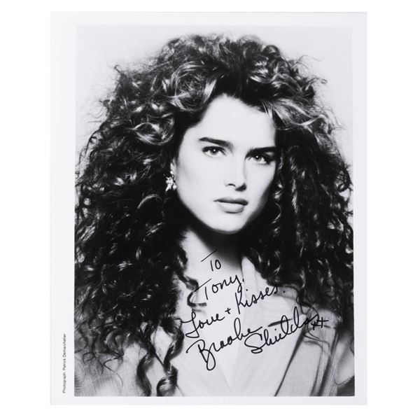 A Signed Brooke Shields Headshot.