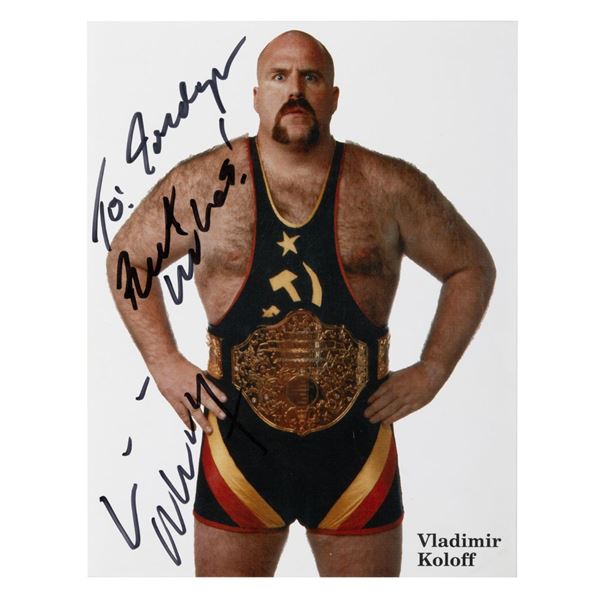 A Vladimir Koloff Signed Photo.