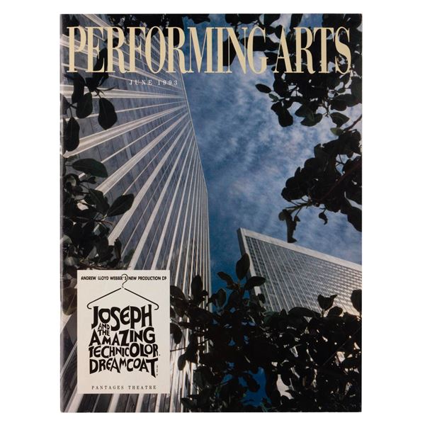 A Signed June 1993 Performing Arts Magazine.