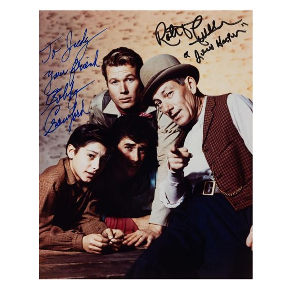 A Multi-Signed "Laramie" Cast Photo.