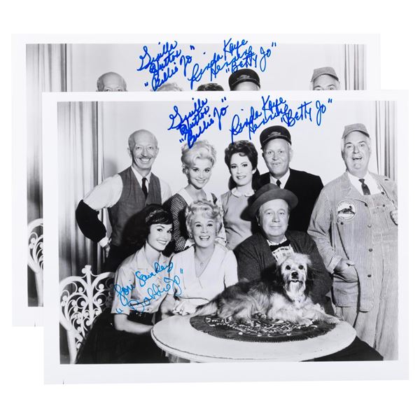 A Pair of Multi-Signed "Petticoat Junction" Publicity Photos.