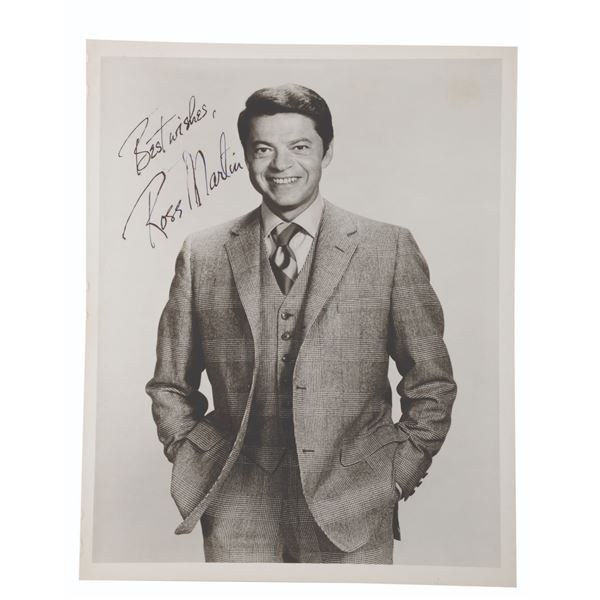 A Ross Martin Signed Photo.