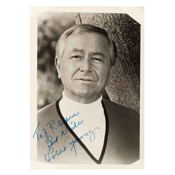 A Robert Young Signed "Marcus Welby, M.D." Photo.