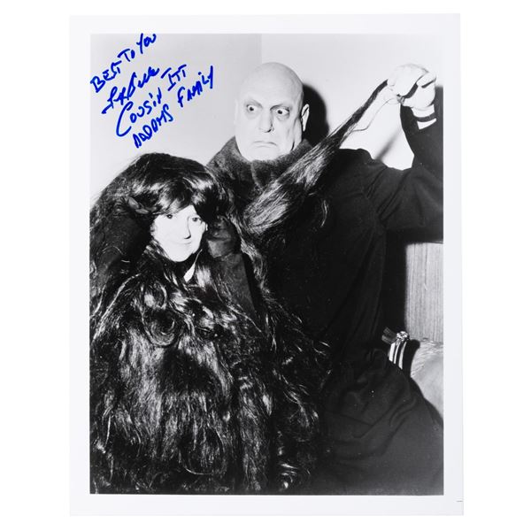 A Rare "Addams Family" Cousin Itt Signed Photo.