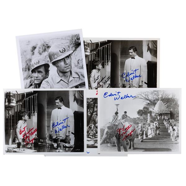 A Clint Walker and Terry Bowen Signed "Maya" Photo Collection.