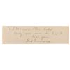 Image 2 : A Sid Grauman Autograph.