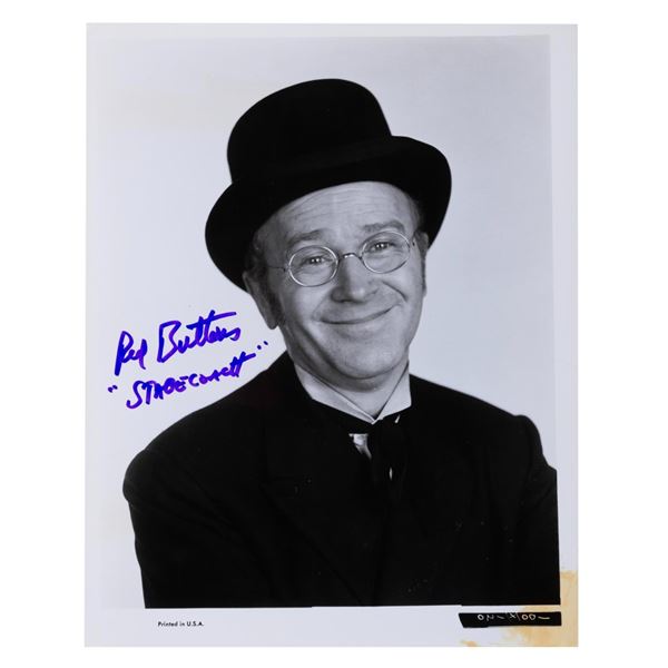 A Signed Red Buttons "Stagecoach" Publicity Photo.