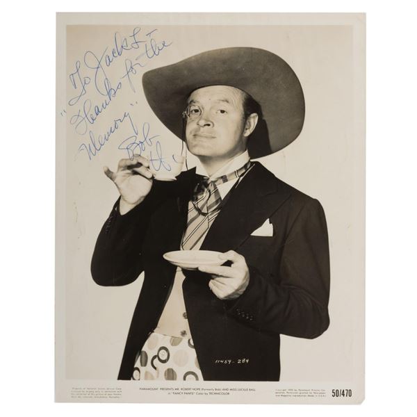 A Bob Hope Signed "Fancy Pants" Photo.