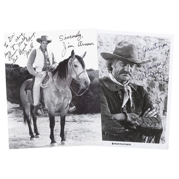 A Jim Arness Signed "How the West Was Won" Photo.
