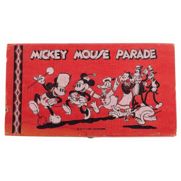 A Dixon Mickey Mouse Pencil Case with Map.