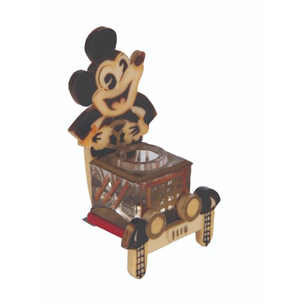 A Mickey Mouse Inkwell and Pen Holder.