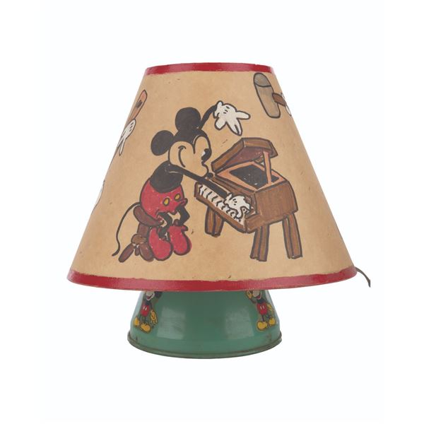 A Mickey Mouse Bedside Lamp.