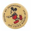 Image 1 : An Early Mickey Mouse Bread Loaf Pin.