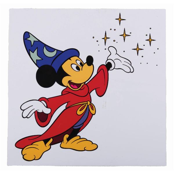 A Large Sorcerer Mickey Decal.