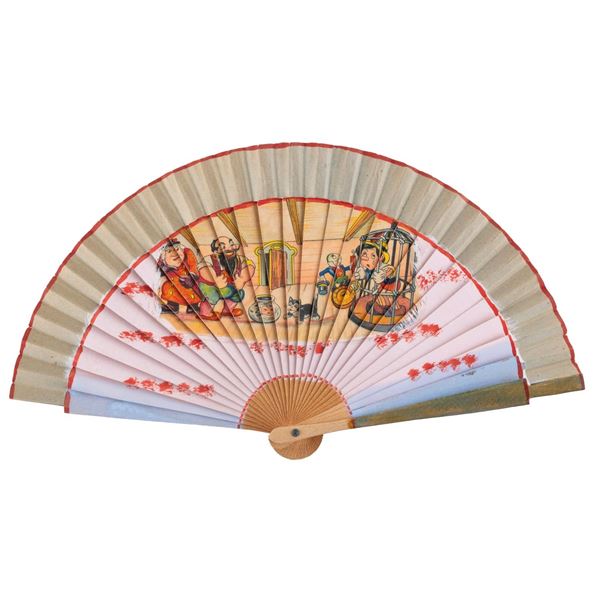 A "Pinocchio" Japanese Fan.