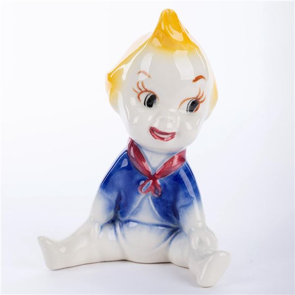 A Vernon Kilns "The Reluctant Dragon" Baby Weems Figurine.