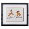 Image 2 : A Framed "Bambi" Sericel.
