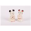 Image 1 : A Mickey and Minnie Mouse Salt and Pepper Shaker Set.