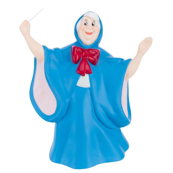 A Bisque "Cinderella" Fairy Godmother Figure.