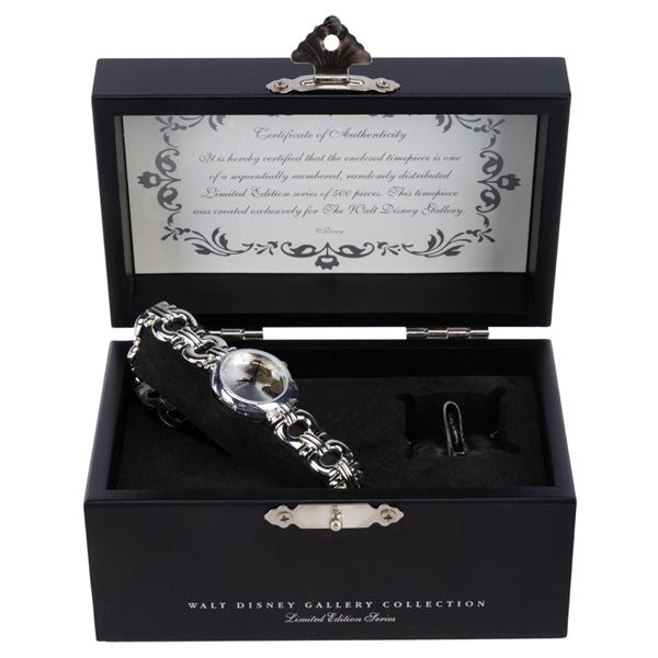 A Walt Disney Gallery "Cinderella" Watch and Pewter Slipper.